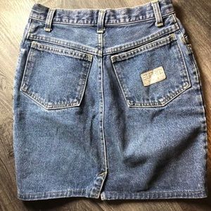 Vintage Esprit Jean Skirt